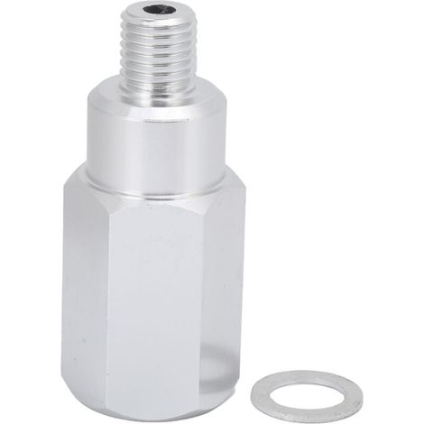 Adaptador para sensor de temperatura del agua, anticorrosión M12 x 1,5 a 1/2" NPT Adaptador para sensor de temperatura del refrigerante de alta resistencia y resistente al desgaste con junta. (1/5)