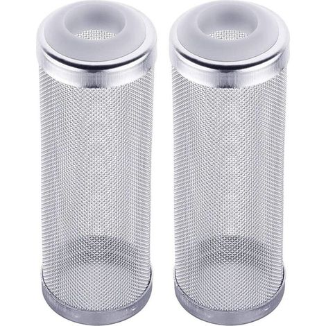 Aquarium externe filtre filtre protection aquarium couvercle de protection filtre en acier inoxydable aquarium filtre garde maille filet 12mm 2 pièces (1/5)