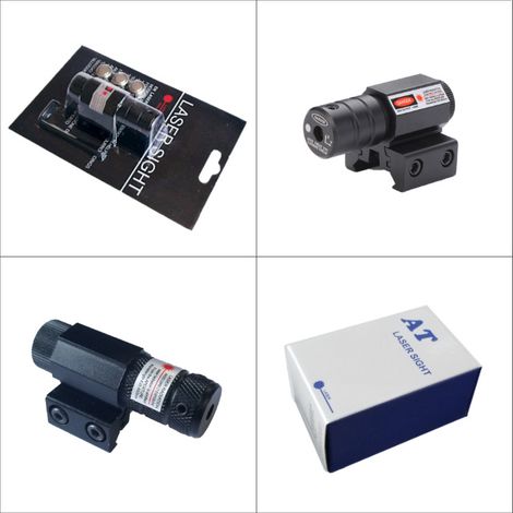 1 viseur laser Divers accessoire de portail, rouge et infrarouge, double longueur d'onde, montage rapide, pour enseignement et démonstration (1/5)