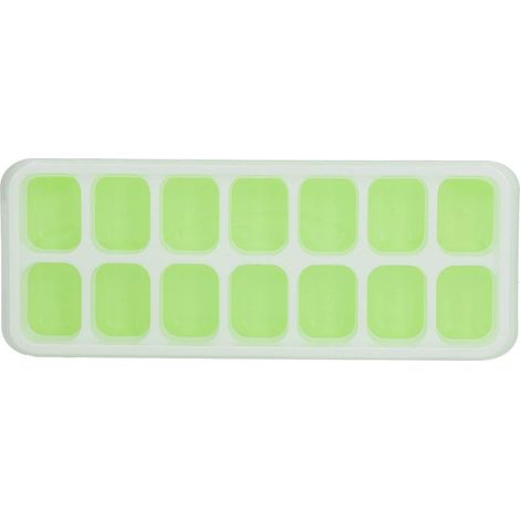 Bac à Glaçons, 25 X 9,5 3 cm, Moule Glace Empilable en Silicone avec (1/5)