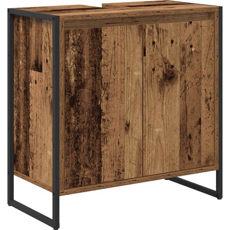 Maison Exclusive - Mobile da Bagno Legno vecchio 60 x 30 x 60 cm Legno multistrato