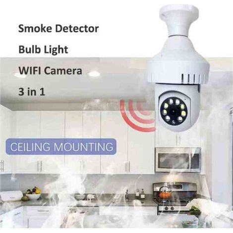 Telecamera Sorveglianza Ip Tc-4019-Smoke Rilevatore Fumo