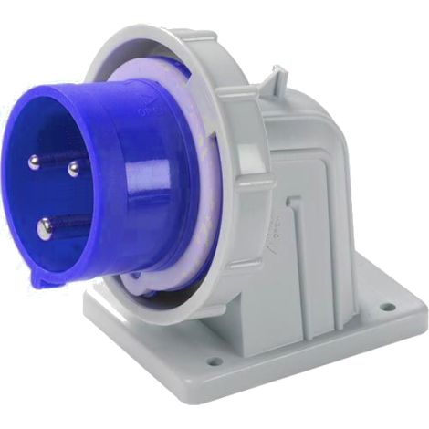 Spina industriale da parete, 230V, 2P+T, 32A, IP67 - Rosi 1001061 (1/3)