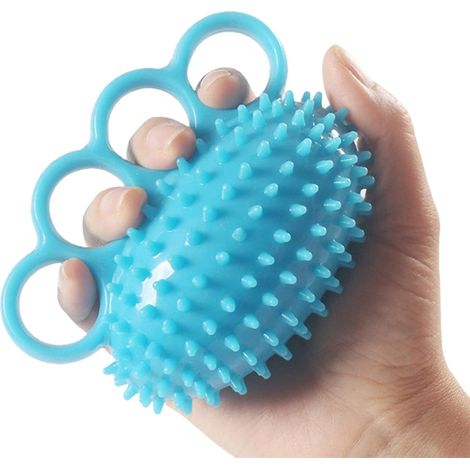 Lntyq Balle de Préhension Pour les Doigts, Renforcement de la Main, Balle D'exercice à Quatre Doigts et Exercices de la Main Pour la Force, Balle Thérapeutique Pour Crampes et Récupération