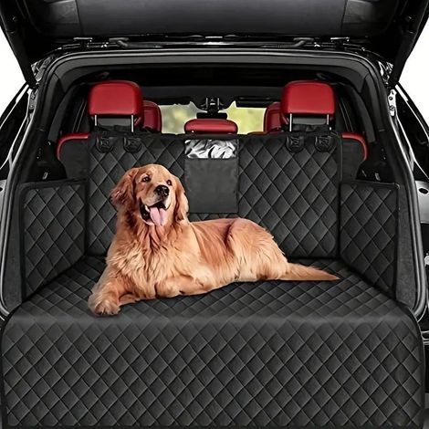 Trunk protector for dogs, non-slip, waterproof, tear-resistant, universal trunk protector for dogs, side/bumper protection for trucks and SUVs 180x10 (1/5)
