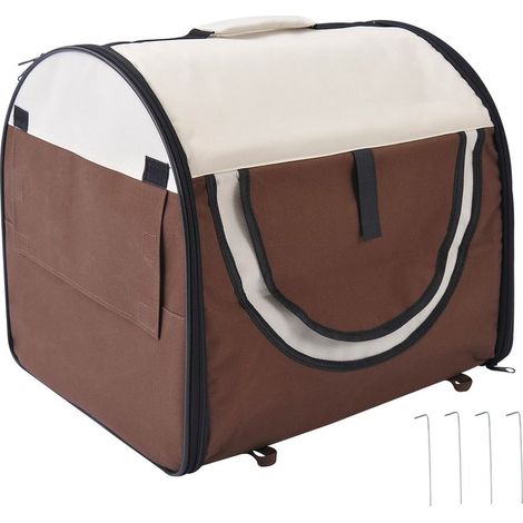 Hunde-Rucksack, tragbarer und bequemer Haustier-Transportrucksack, Haustiertasche zum Radfahren, Wandern, Reisen und Einkaufen (S, Blau), Sunless (1/5)