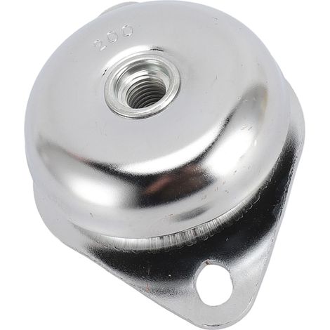 Coussinets anti-vibratiles pour générateur diesel, acier inoxydable et caoutchouc, charge max 200kg, fixation boulon M16 (1/5)
