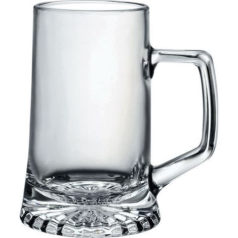 Satz 2 Bierkrüge 51 cl - Stern - Bormioli