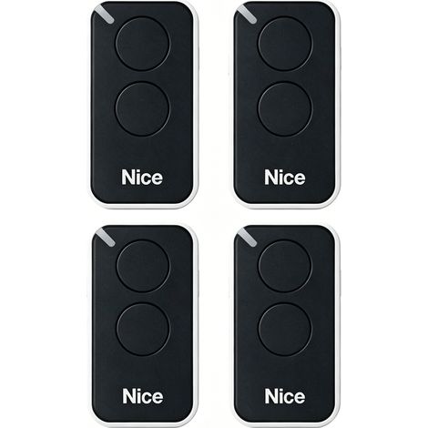 Télécommande NICE ERA INTI noir INTI2 lot of 4