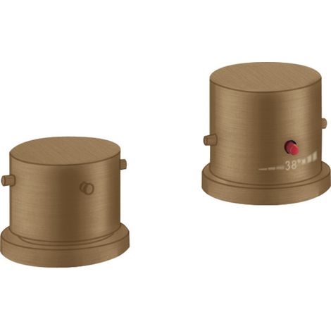 hansgrohe AXOR Starck Thermostat de jante de baignoire 2 trous (1/2)
