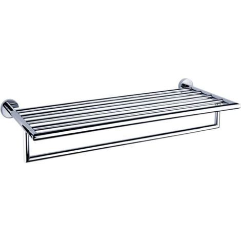Nimco Unix - Mensola con portasciugamani, lunghezza 65 cm, cromo UN 13063A-26 (1/2)