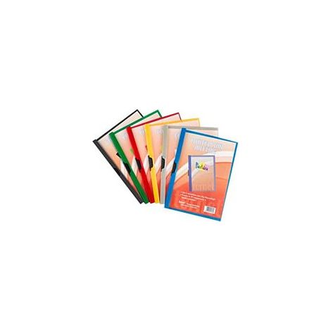 Plastidea Meeting-Mappe mit Clip Blau A4 aus Polypropylen - Packung mit 25