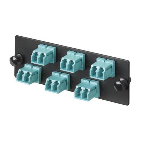 Panduit FAP6WBUDLCZ adattatore di fibra ottica LC 1 pz Blu