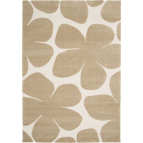 Tapis contemporain à motif floral en relief - 120x170cm - Flow (1/5)