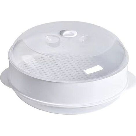 Cuiseur à vapeur pour micro-ondes, marmite à vapeur pour micro-ondes de cuisine, ustensiles de cuisine à la vapeur, cuisson saine rapide et rapide (1/5)