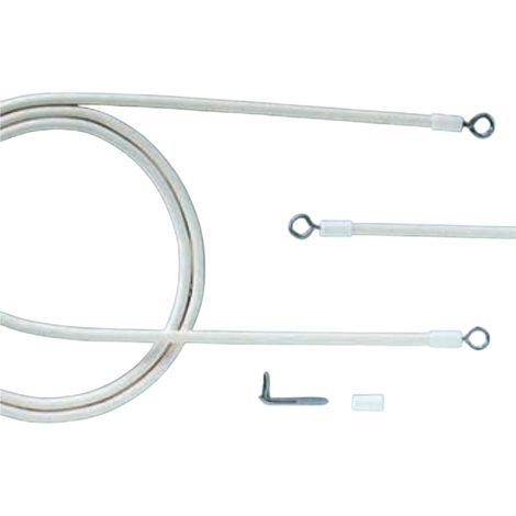 Elastobrise Spirale A Molla Per Tendine Rivestita In Plastica Con Accessori Mt 1