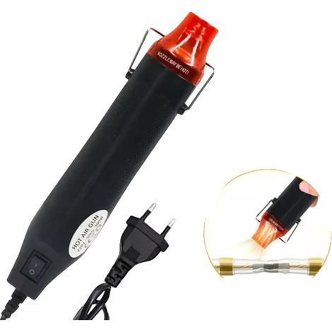 Tubo termorretráctil, resistente al calor, con aislamiento eléctrico, tamaños variados, enchufe europeo de 220 V. (1/2)
