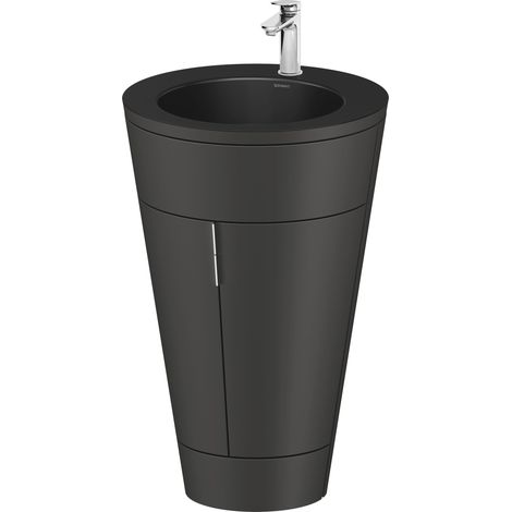 Duravit Starck 1 c-bonded Ensemble au sol, rond, 560x864x605mm,
