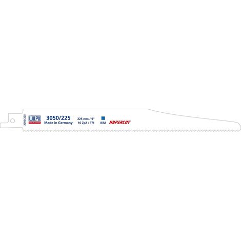 Lames scie sabre Wilpu 3050/225 3 unités (1/2)