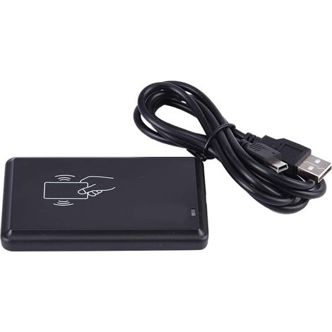 Lecteur RFID USB 13,56 MHz pour S50 S70 One Card, Plug and Play, Buzzer et LED Intégrés, Convient pour L'identification du Personnel, la Logistique et Le Contrôle D'accès