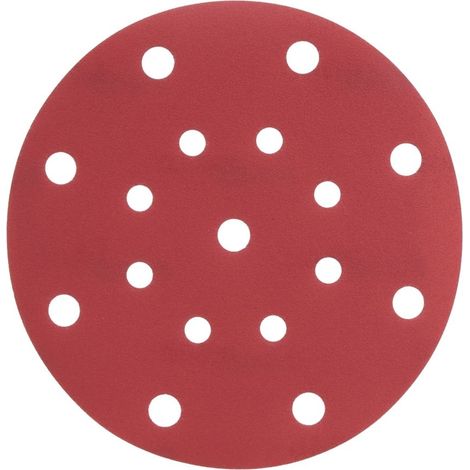 Disque abrasif - Radix - Pro - Velcro 150 mm - P240 - 17 trous (50 pcs)