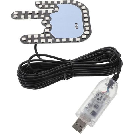 Alipis Lumière Gestuelle Pour Voiture Accessoire De Doigt Signal (1/5)