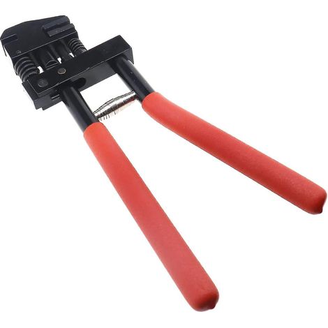 Pince à perforer et sertir à double usage pour la réparation de tôles (rouge) (1 pièce) (1/4)