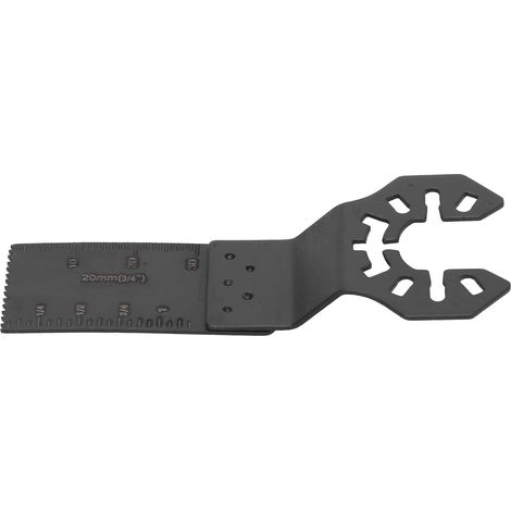 Lame de scie oscillante, outil de coupe universel à changement rapide HSS, 20 mm (1/5)