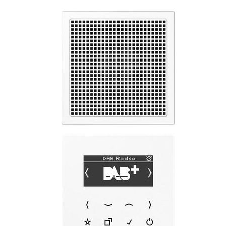 Jung SMART RADIO DAB+ SET MONO (DABLS1WW) (1/3)