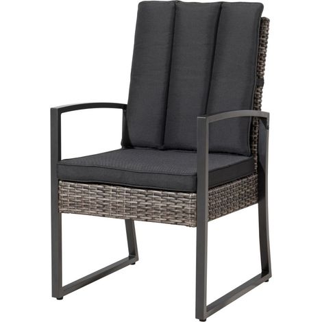 Primaster Dining Lounge Sessel Toro Stuhl Garten Möbel Garnitur Alu Kissen (1/3)