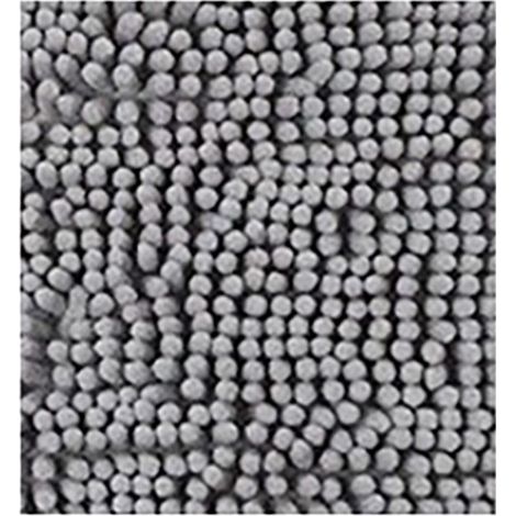 TAPPETO BAGNO POLIESTERE 100% GRIGIO CHIARO - 40X60 CM