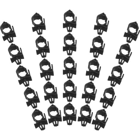50 Stück Kabelclips Auto Kabelhalterung Wasser Ölbeständig Hochbelastbar für Fahrzeug Kabelmanagement Mehrzweck Kabelklemme für Auto Kabelbaum Befestigung (1/5)