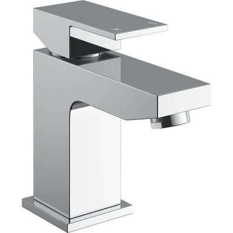 Aldo Modern Chrome Basin Mixer Tap & Waste (1/3)