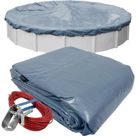 Bâche d'hiver pour Piscine Ronde Hors Sol 10 m (1/5)