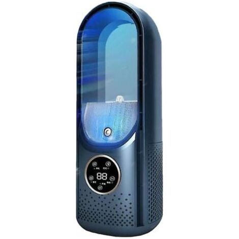 Refroidisseur d'air Affichage LED Climatisation Humidification Ventilateur électrique 6 vitesses Minuterie silencieuse Ventilateur Humidi