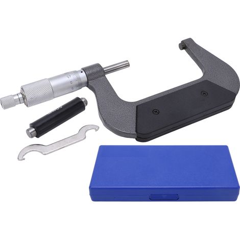 Jauge micrométrique portable en alliage stable, mesure précise de l'épaisseur, palmer étalon 50-75mm résolution 0,01mm, outil de contrôle dimensionnel (1/5)