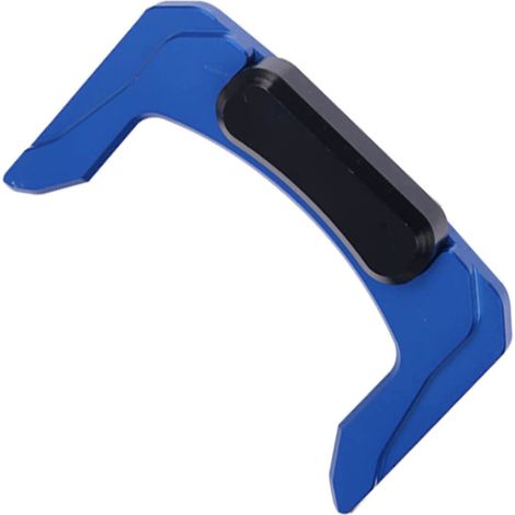 Cache-clé de contact pour moto, en alliage d'aluminium, bleu, compatible avec NMAX155 125 20-21 (1/5)