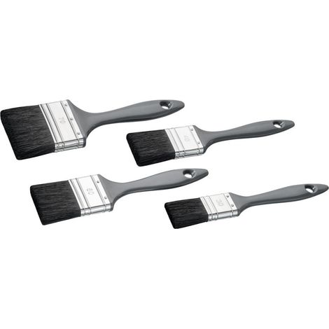 Color Expert Lackier-Pinsel-Set 4-tlg schw.Borste 30/40/50/70mm (1/2)