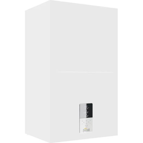Ferroli Caldaia a Condensazione Bluehelix Hitech RRT K 50 34 kW Metano/GPL con Kit Scarico Fumi  KIT COASSIALE