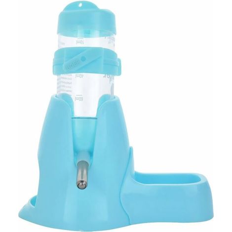 Distributeur d'eau pour Petits Animaux, Hamster, Cochon d'Inde, Lapin, Rat, Furet, Gerbille, Chinchilla, 80ml, Bleu (1/5)