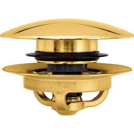 DU Push-open Ventil Gold Poliert