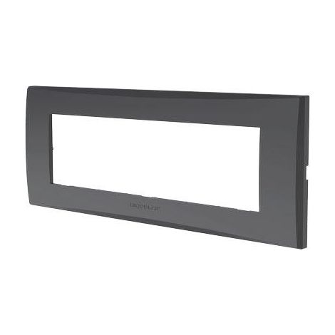 PLACCA COPRIFRUTTI AVP - GRIGIO SCURO POSTI 7 MM 205X80- 8 pezzi