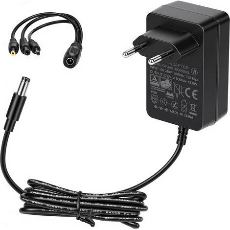 30V 500mA 400mA 300mA 200mA 100mA 0.5A 0.2A Adaptateur Secteur Chargeur Alimentation Remplace Cable d'alimentation Prise Transformateur Convertisseur Chargeur AC/DC Fiches pour électronique (1/5)