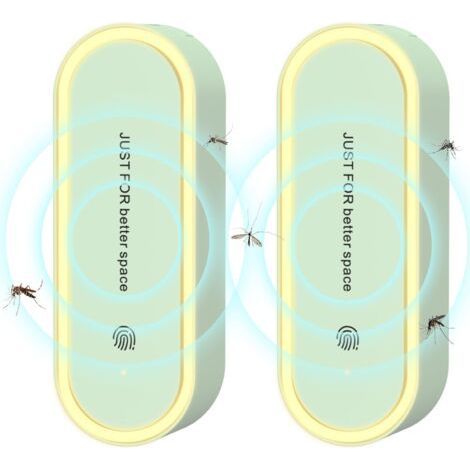 Répulsif antiparasitaire à ultrasons, Antiparasitaire pour Moustiques, Souris, Araignées, Cafards, Mouches (1/5)