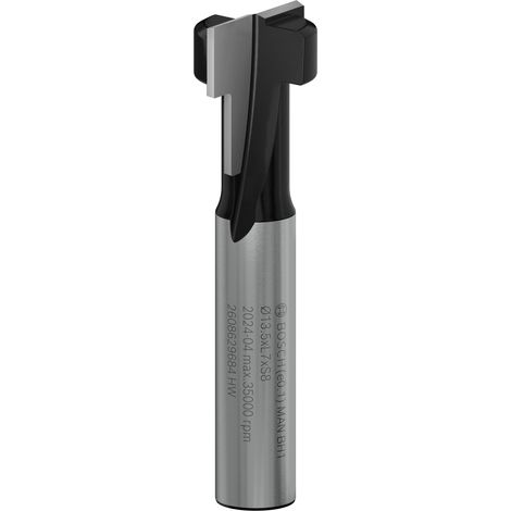Bosch Trimmer PRO Router Keyhole Bit 13.5 x 8.6 Shank 8 mm 2608629684 (1/5)