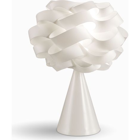 Lampada Da Scrivania-Ufficio Moderna Cloud Polilux ® Bianco 1 Luce E14 (1/2)