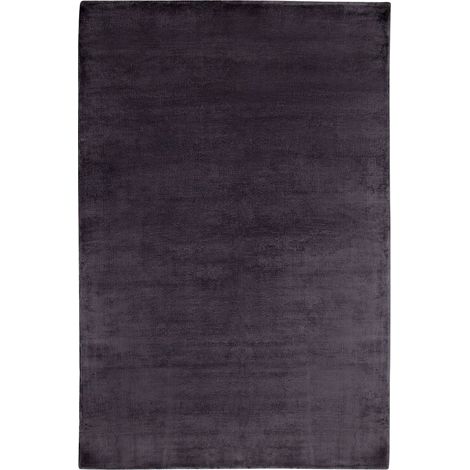 Tappeto a pelo corto grigio scuro 140 x 200 cm Gesi II (1/5)