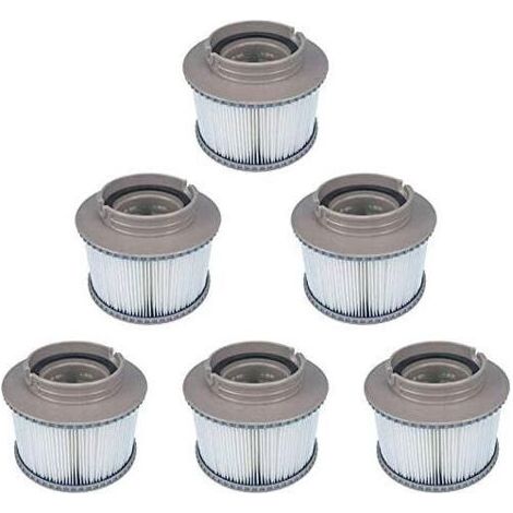 Lot de 6 filtres de Rechange pour MSpa FD2089, Cartouche de Filtre pour Piscine, et spas