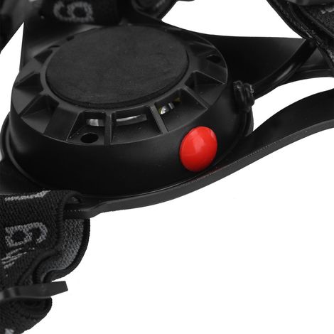 Lampe de poitrine LED étanche pour la course nocturne, idéale pour les activités sportives en extérieur. (1/5)