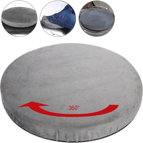 Siège Coussin De Voiture, Rotatif Pivot pour siège Auto Mobility, Coussin Rotatif à 360° Voiture, pivotant jusqu'à 150 kg, de 39 cm antidérapant Coussins Siège, Orthopedique Coccyx D'assise canapé (1/5)